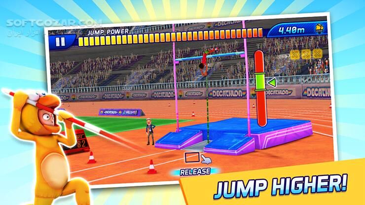 دانلود The Activision Decathlon 1.1.6 for Android - دانلود بازی دو میدانی برای اندروید - سافت گذر