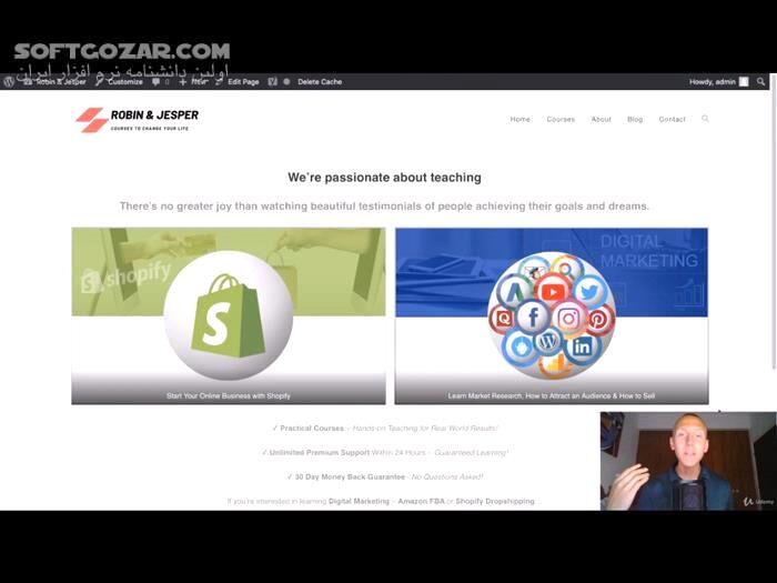 دانلود Udemy - The Complete WordPress & SEO Masterclass 2025 - دانلود دوره آموزش وردپرس و سئو - سافت گذر