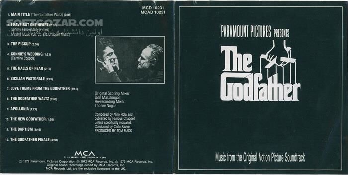 دانلود The Godfather Movie Soundtracks (Music Album) - دانلود موسیقی فیلم پدرخوانده - سافت گذر
