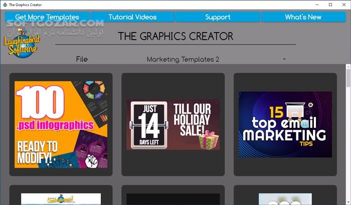 دانلود The Graphics Creator 8 v1.4.12 + Add-ons - دانلود طراحی گرافیک - سافت گذر