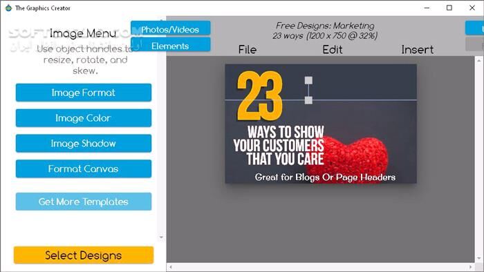 دانلود The Graphics Creator 8 v1.4.12 + Add-ons - دانلود طراحی گرافیک - سافت گذر