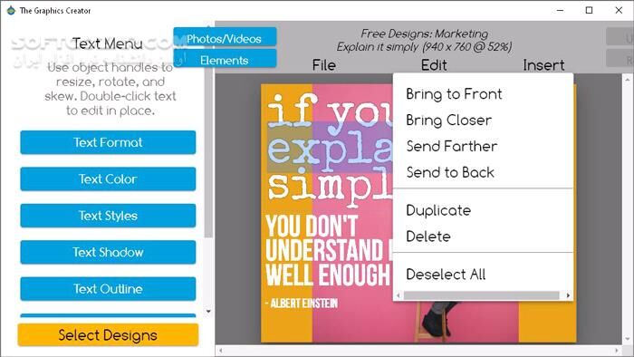 دانلود The Graphics Creator 8 v1.4.12 + Add-ons - دانلود طراحی گرافیک - سافت گذر