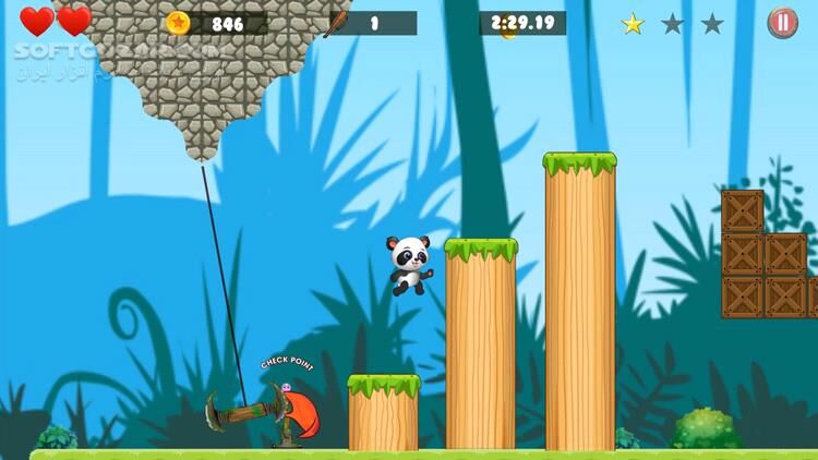 دانلود The Incredible Adventures of Super Panda + Update - دانلود بازی کودکانه برای کامپیوتر - سافت گذر