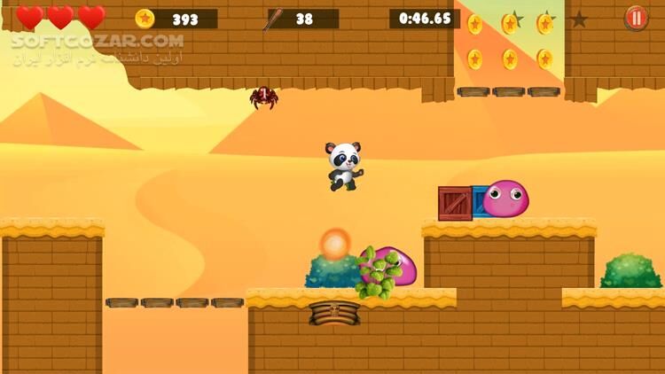 دانلود The Incredible Adventures of Super Panda + Update - دانلود بازی کودکانه برای کامپیوتر - سافت گذر