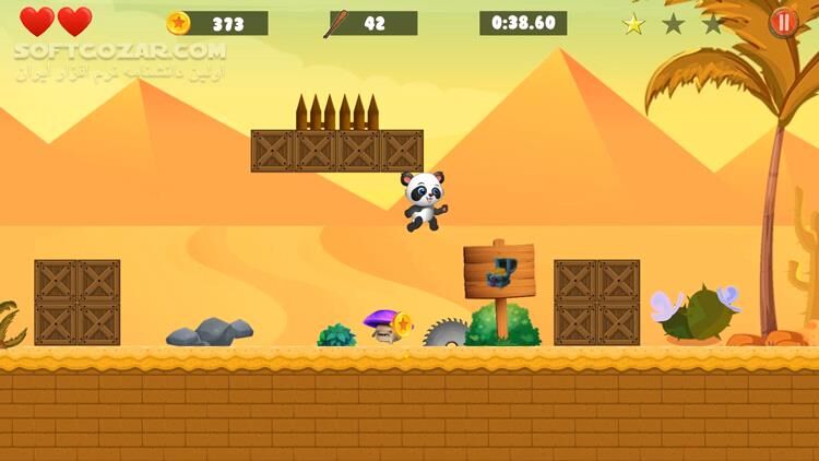 دانلود The Incredible Adventures of Super Panda + Update - دانلود بازی کودکانه برای کامپیوتر - سافت گذر