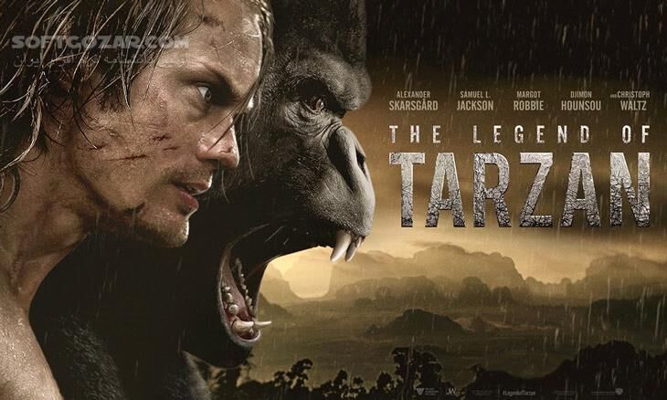 دانلود The Legend of Tarzan 2016 - دانلود فیلم افسانه تارزان - سافت گذر