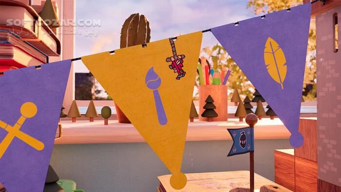 دانلود The Plucky Squire - دانلود بازی اکشن و ماجراجویی برای کامپیوتر - سافت گذر