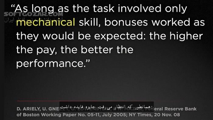 دانلود Dan Pink: The puzzle of motivation | TED Talk - دانلود کلیپ انگیزشی فارسی - سافت گذر