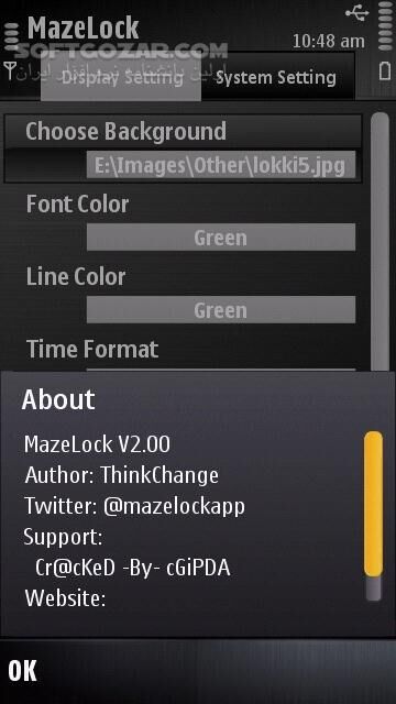 دانلود MazeLock 2.00 for Symbian - دانلود قفل امنیتی گوشی های نوکیا همانند آندروید برای سیمبین سری 60 برای اندروید - سافت گذر