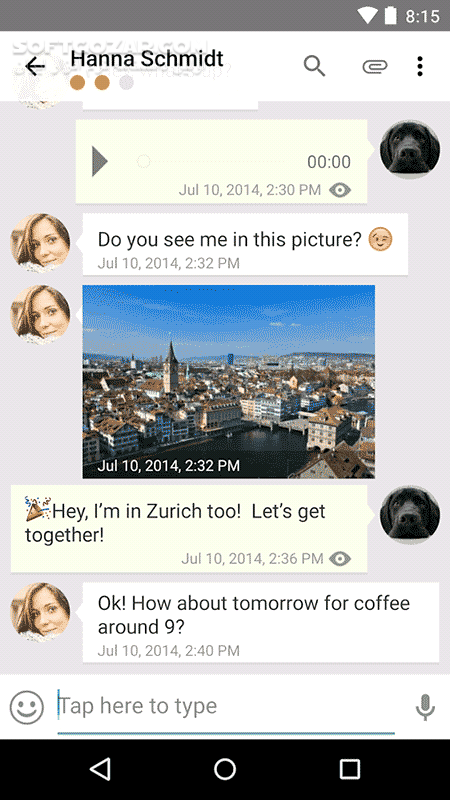 دانلود Threema 4.33 for Android +4.0 - دانلود نرم افزار امنیت اینترنت ترما برای اندروید - سافت گذر