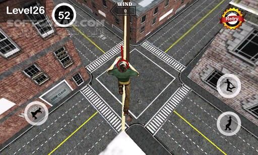 دانلود TightRope Walker 3D 3.1 for Android +2.1 - دانلود بازی تعادل بر روی طناب برای اندروید - سافت گذر