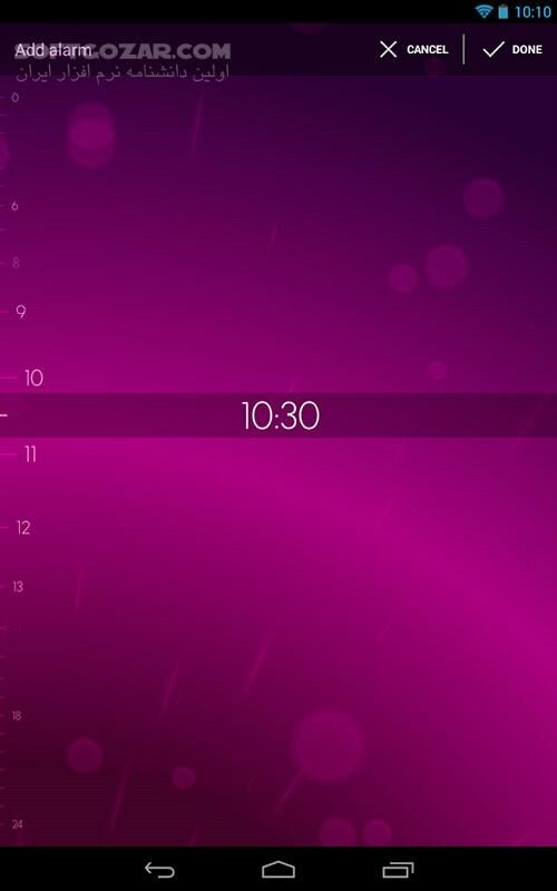 دانلود Timely Alarm Clock 1.3.2 for Android +4.0.3 - دانلود زنگ هشدار هوشمند اندروید برای اندروید - سافت گذر