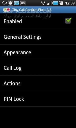 دانلود Tiny Call Confirm Plus+ 4.3.0 for Android +2.2 - دانلود جلوگیری از تماس های تصادفی برای اندروید - سافت گذر