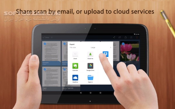 دانلود Tiny Scan Pro PDF Scanner 5.4 for Android +5.0 - دانلود اسکنر پی دی اف برای اندروید - سافت گذر