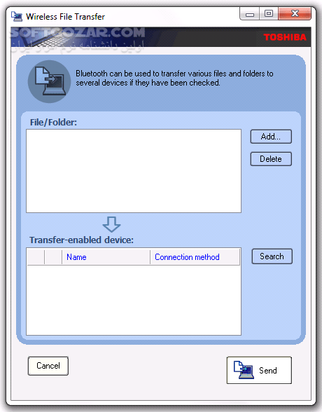 دانلود Toshiba Bluetooth Stack 9.10.32 T x86/x64 - دانلود نرم افزار توشیبا برای اتصال و مدیریت دستگاه های بلوتوث دار  - سافت گذر