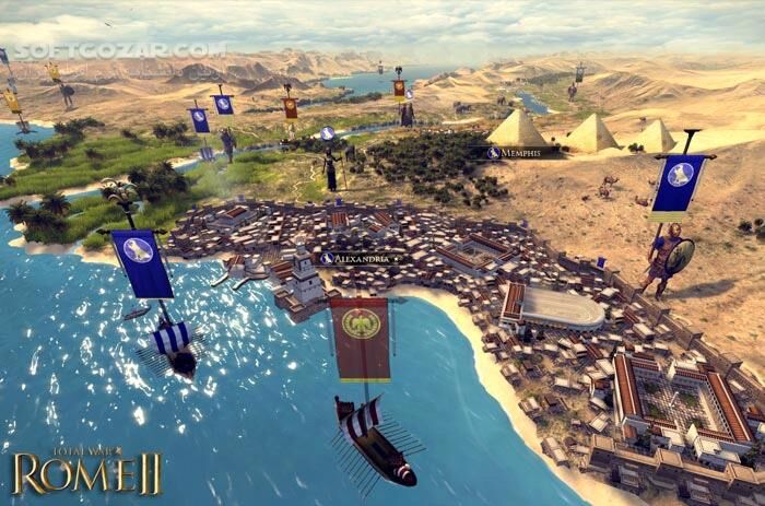 دانلود Total War ROME II Emperor Edition + Update v2.2.0 Incl DLC - دانلود بازی جدیدترین، کامل‌ترین و بهبودیافته‌ترین نسخه از بازی Total War ROME II دارای تمامی آپدیت‌ها و دی‌ال‌سی‌های منتشر شده تاکنون - سافت گذر