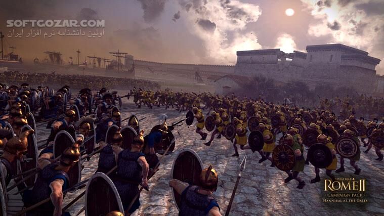 دانلود Total War ROME II Hannibal at the Gates - دانلود بازی جنگ تمام‌عیار - روم 2 - کمپین پَک - هانیبال بر آستانه‌ی دروازه‌ها - سافت گذر