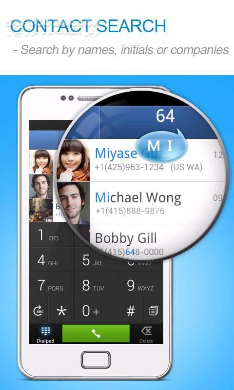 دانلود TouchPal Contacts 5.6.1.3 for Android +4.0 - دانلود تماس با حرکات انگشت برای اندروید - سافت گذر