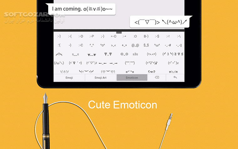 دانلود TouchPal Emoji Keyboard 7.0.9.1 for Android +4.0 - دانلود کیبورد تاچ پال برای اندروید - سافت گذر