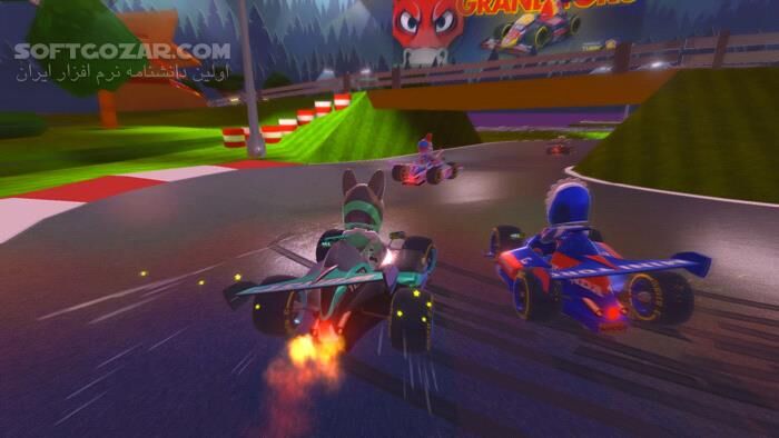 دانلود Touring Karts + Update - دانلود بازی ماشین مسابقه ای برای کامپیوتر - سافت گذر