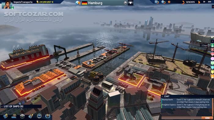 دانلود TransOcean 2 - Rivals with Update v1.0.8 - دانلود بازی شبیه ساز تجارت با کشتی - سافت گذر