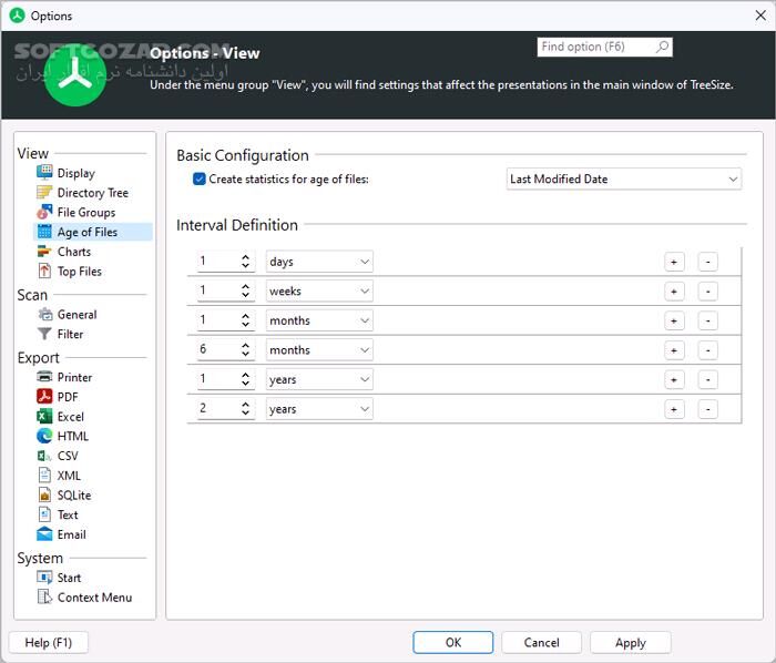 دانلود TreeSize Professional 9.6.2.2158 - دانلود مدیریت فضای هارد کامپیوتر - سافت گذر