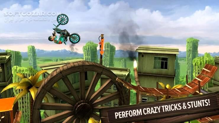 دانلود Trials Frontier 7.9.4 For Android +4.0 - دانلود بازی موتور سواری واقعی برای اندروید - سافت گذر