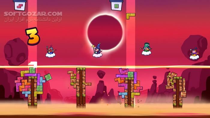 دانلود Tricky Towers - دانلود بازی خانه سازی - سافت گذر