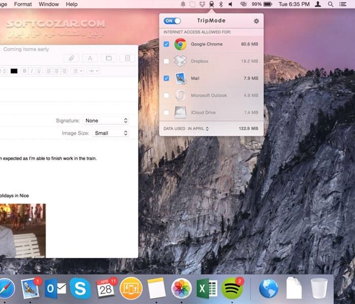 دانلود TripMode 1.0.5.237 x86/x64 + Portable / 2.2.1 Mac - دانلود نظارت بر ترافیک برنامه‌ها، بروزرسانی‌ها و پردازش‌ها - سافت گذر