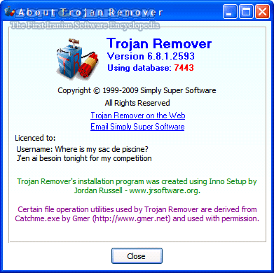 دانلود Trojan Remover v6.9.4.2943 Portable - دانلود قوی‌ترین و دقیق ترین نرم افزار شناسایی انواع تروجان  - سافت گذر