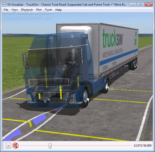 دانلود CarSim 2017.1 + TruckSim 2016.1 - دانلود شبیه ساز مکانیکی خودرو های تجاری و نظامی و خودرو های سواری - سافت گذر