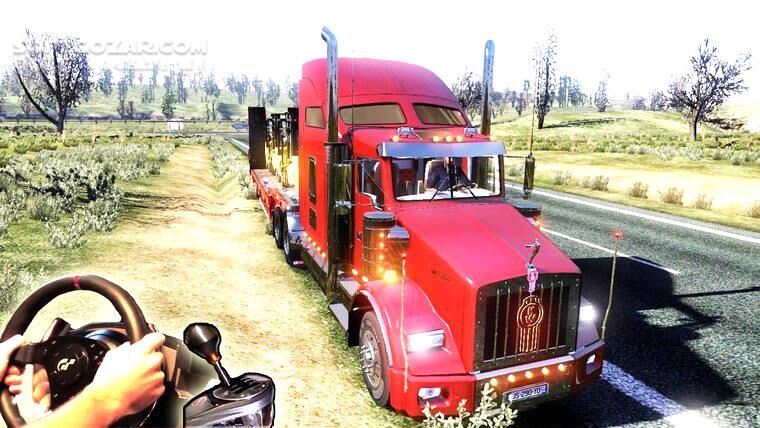 دانلود Truck Simulator USA 4.0.4 For Android +4.0.3 - دانلود شبیه ساز تریلی برای اندروید - سافت گذر