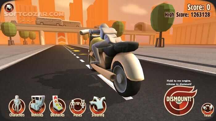دانلود Turbo Dismount v1.7 - دانلود بازی سرعت و تصادف - سافت گذر