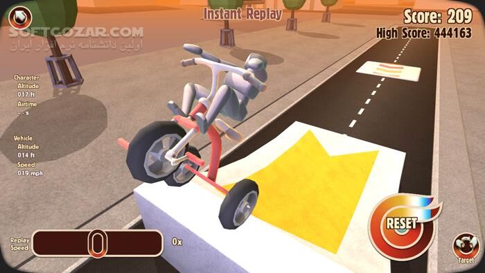 دانلود Turbo Dismount v1.7 - دانلود بازی سرعت و تصادف - سافت گذر