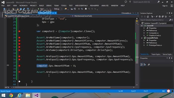 دانلود Tutsplus - Design Patterns in Csharp - دانلود فیلم آموزش الگوهای طراحی در سی‌شارپ - سافت گذر