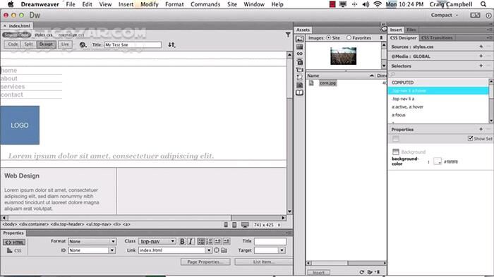 دانلود Tutsplus – Introduction to Dreamweaver CC - دانلود فیلم آموزش مبانی نرم‌افزار دریم‌ویور سی‌سی - سافت گذر