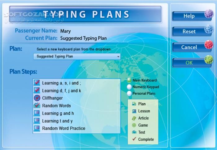 دانلود Typing Instructor Gold 3.2 - دانلود آموزش تایپ انگلیسی و اسپانیایی - سافت گذر