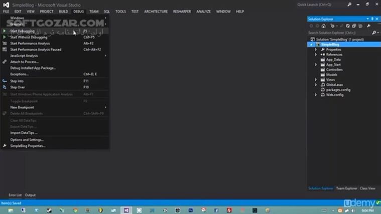 دانلود Udemy - Comprehensive ASP.net MVC - دانلود مرجع کامل و تصویری آموزش ASP.net MVC - سافت گذر