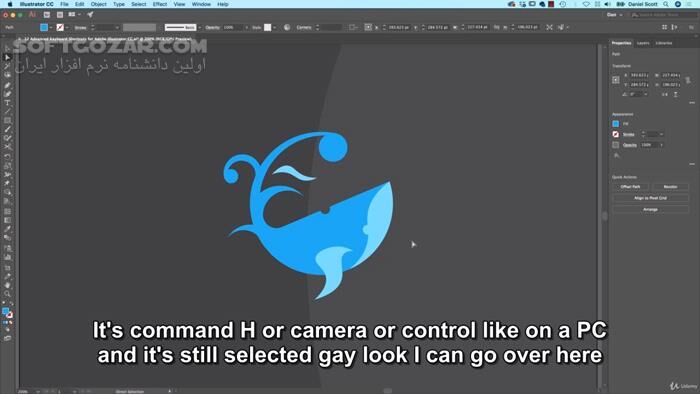 دانلود Udemy - Adobe Illustrator CC - Advanced Training Course - دانلود آموزش ادوبی ایلاستریتور سطح پیشرفته - سافت گذر