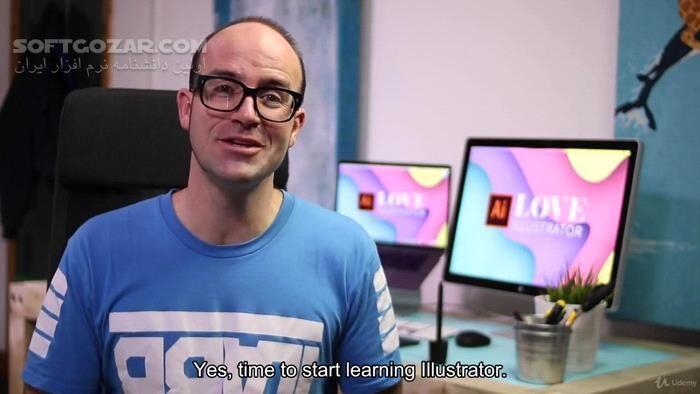 دانلود Udemy - Adobe Illustrator CC - Essentials Training Course - دانلود آموزش ادوبی ایلاستریتور - سافت گذر