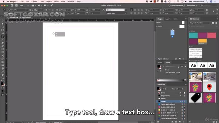 دانلود Udemy - Adobe InDesign CC - Advanced Training Course - دانلود آموزش ایندیزاین سطح پیشرفته - سافت گذر