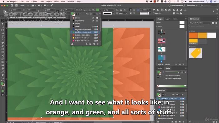 دانلود Udemy - Adobe InDesign CC - Advanced Training Course - دانلود آموزش ایندیزاین سطح پیشرفته - سافت گذر