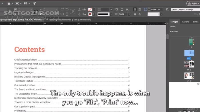 دانلود Udemy - Adobe InDesign CC - Essentials Training Course - دانلود آموزش ایندیزاین سطح مقدماتی - سافت گذر