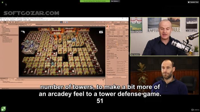 دانلود Udemy - Complete C# Unity Game Developer 3D - 2020/7 - دانلود آموزش ساخت بازی سه بُعدی در یونیتی - سافت گذر