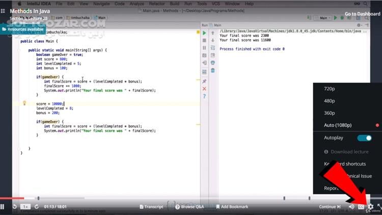 دانلود Udemy - Java Programming Masterclass covering Java 11 & Java 17 - دانلود آموزش برنامه‌نویسی جاوا - سافت گذر