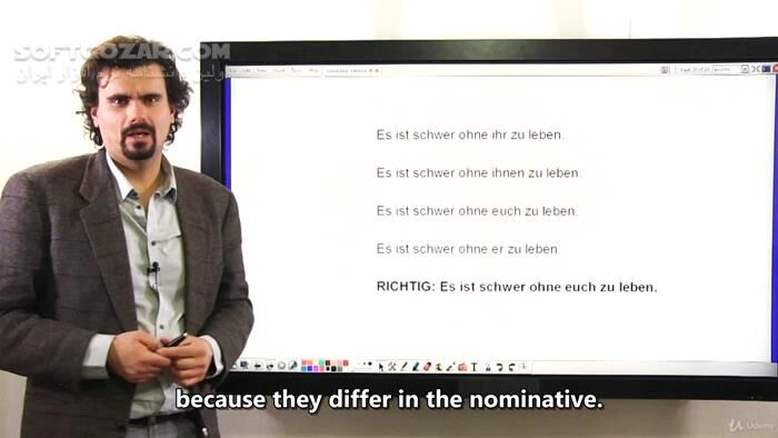 دانلود Udemy - Learn German Language: Complete German Course – Intermediate - دانلود آموزش زبان آلمانی سطح متوسط - سافت گذر