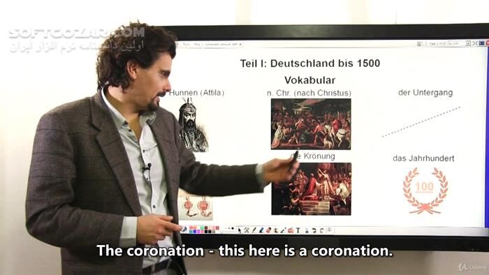 دانلود Udemy - Learn German Language: Complete German Course – Intermediate - دانلود آموزش زبان آلمانی سطح متوسط - سافت گذر