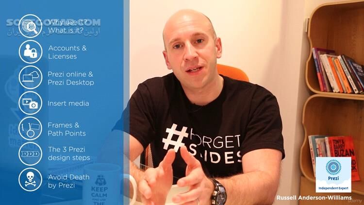 دانلود Master Prezi with an Official Prezi Expert - دانلود آموزش نرم افزار پرزی - سافت گذر