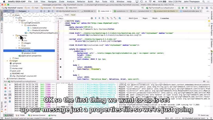 دانلود Udemy - Mastering Thymeleaf with Spring Boot - دانلود آموزش استفاده از تایم‌لیف در اسپرینگ بوت - سافت گذر