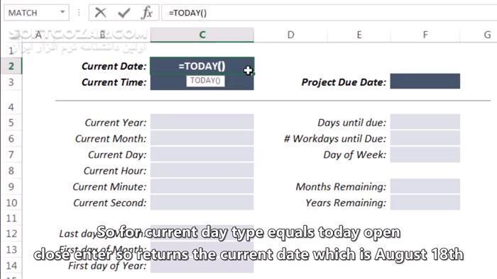 دانلود Udemy - Microsoft Excel - Advanced Excel Formulas & Functions - دانلود آموزش اکسل سطح پیشرفته - سافت گذر